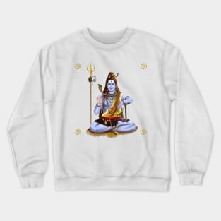 Blessing Of Shiv , lord shiva Crewneck Sweatshirt